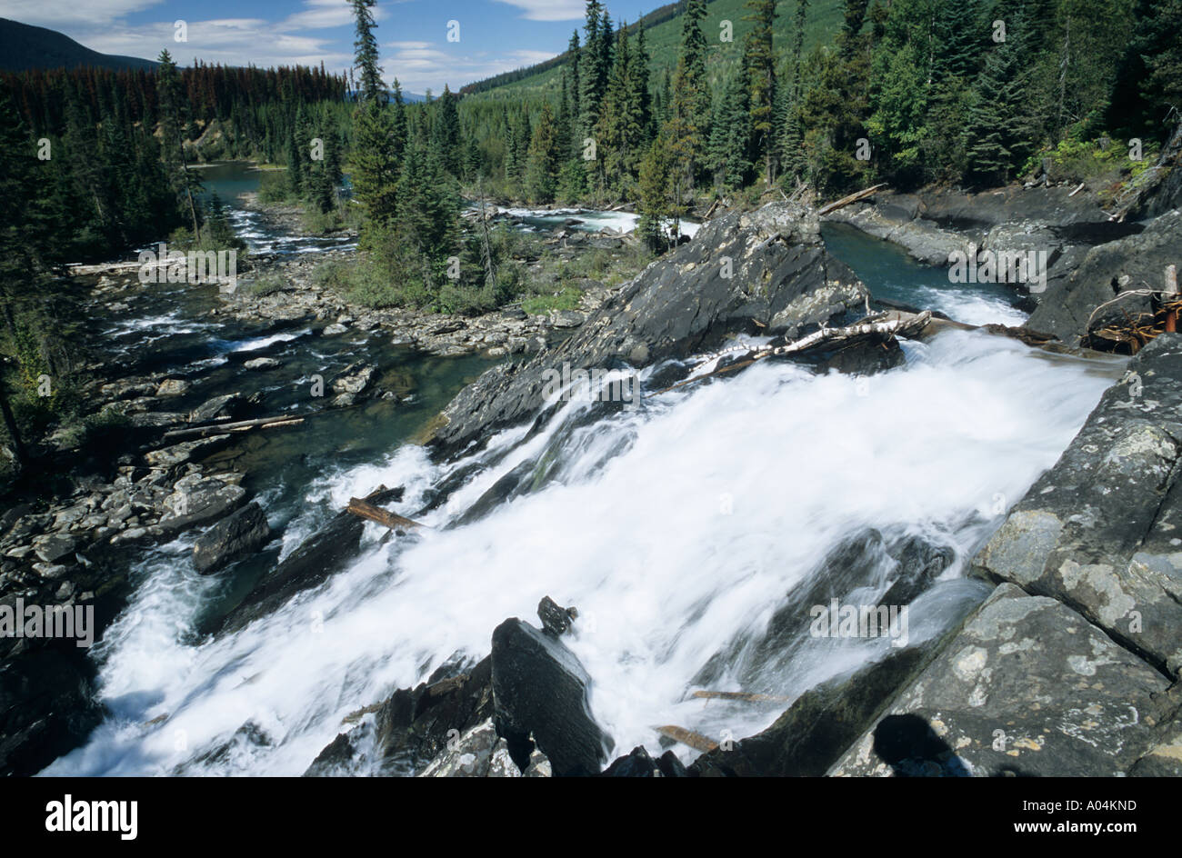 Matthew River near Ghost Lake Recreation Site Cariboo Region British