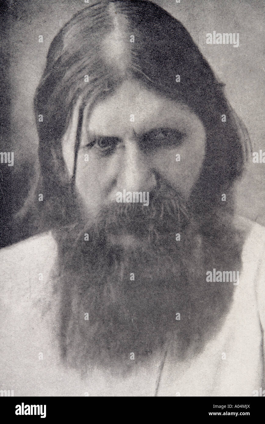 Grigory Yefimovich Rasputín, 1872 - 1916. Russian mystic and self-proclaimed holy man Stock Photo