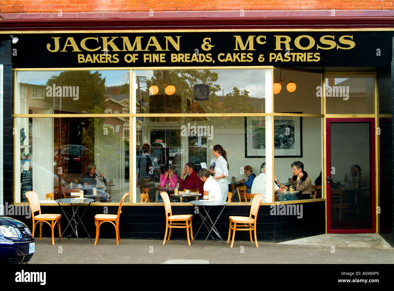 Bakery and cafe Battery Point Hobart Tasmania Stock Photo Alamy