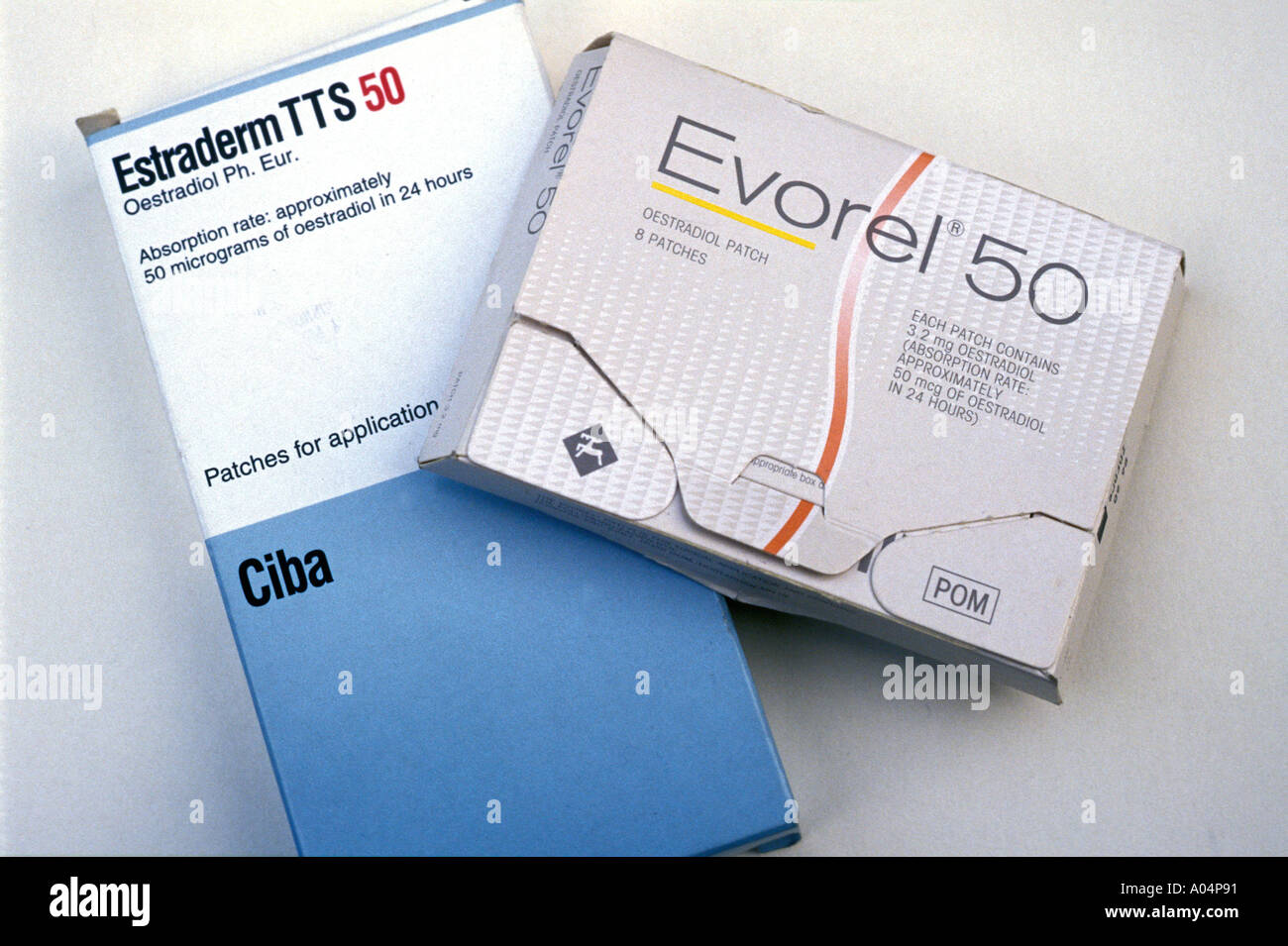 Menopause hrt patch hires stock photography and images Alamy