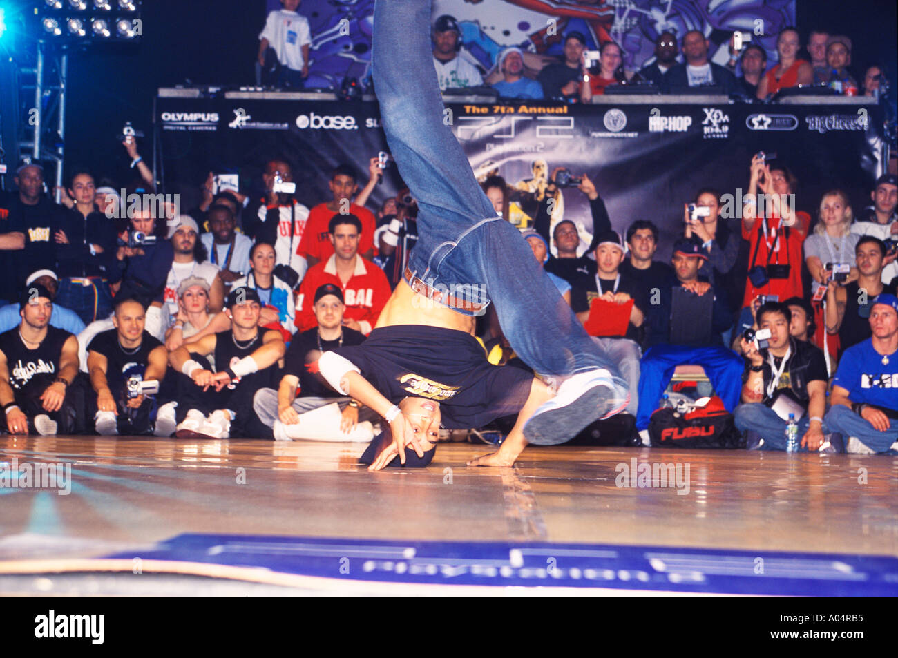 French Guy Breakdanicing At The World B Boy Championships At Brixton ...