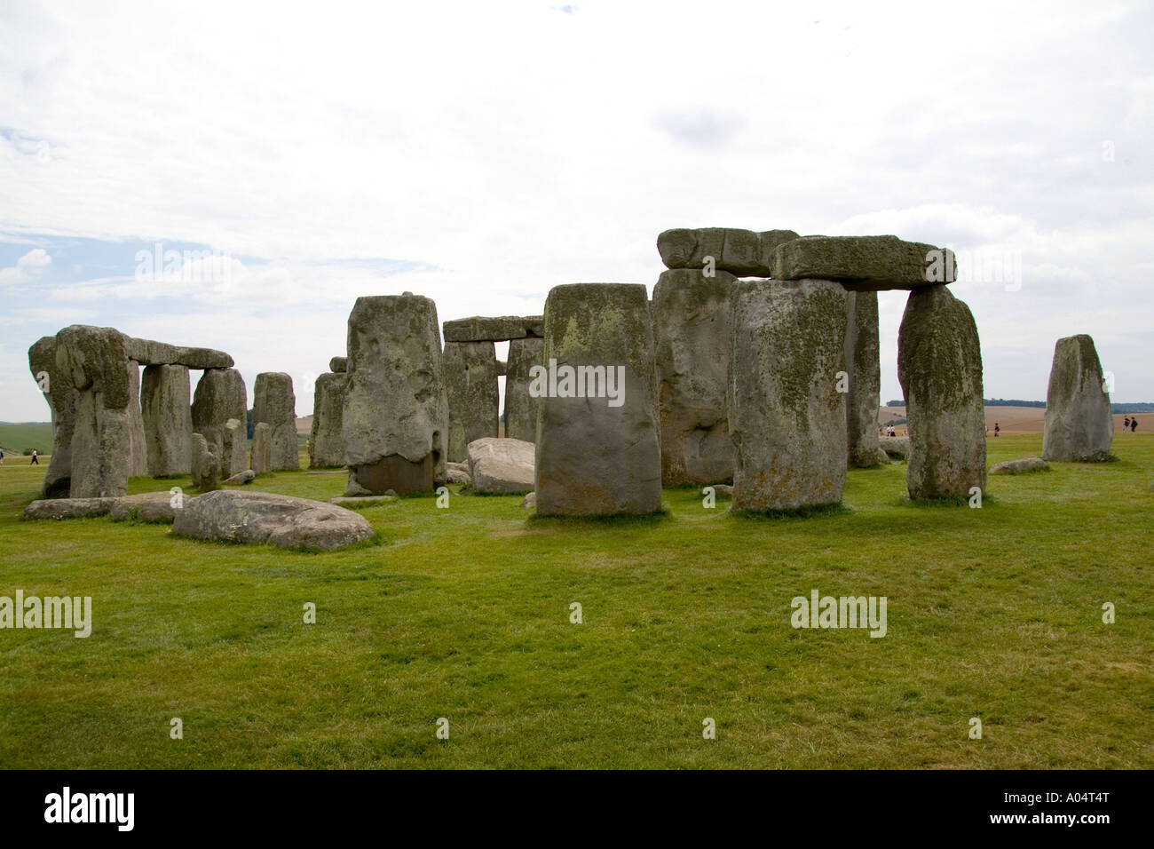 The world famous Stonehenge monument in England Great Britian Stock Photo