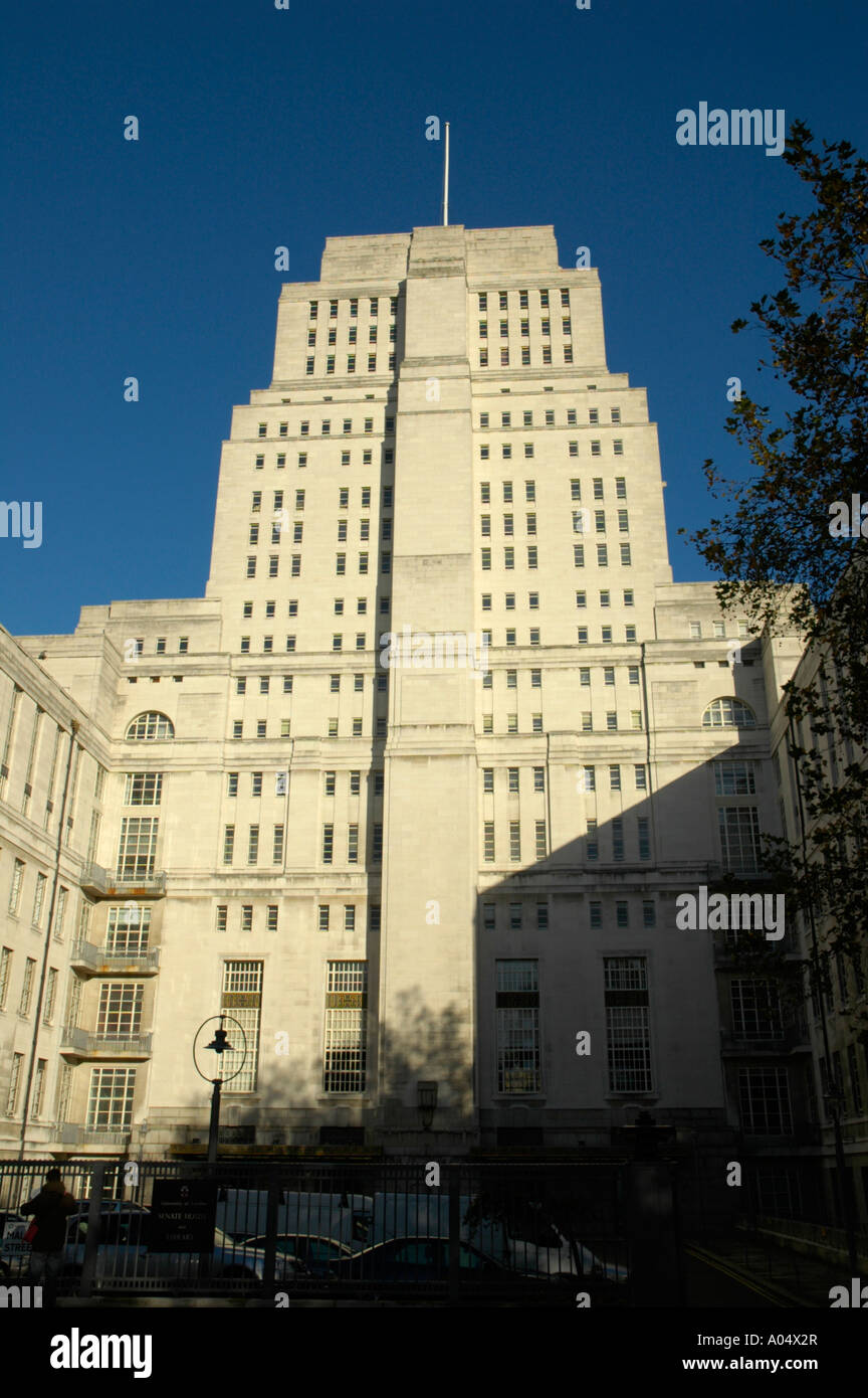 University of London Senate House in Malet Street Stock Photo