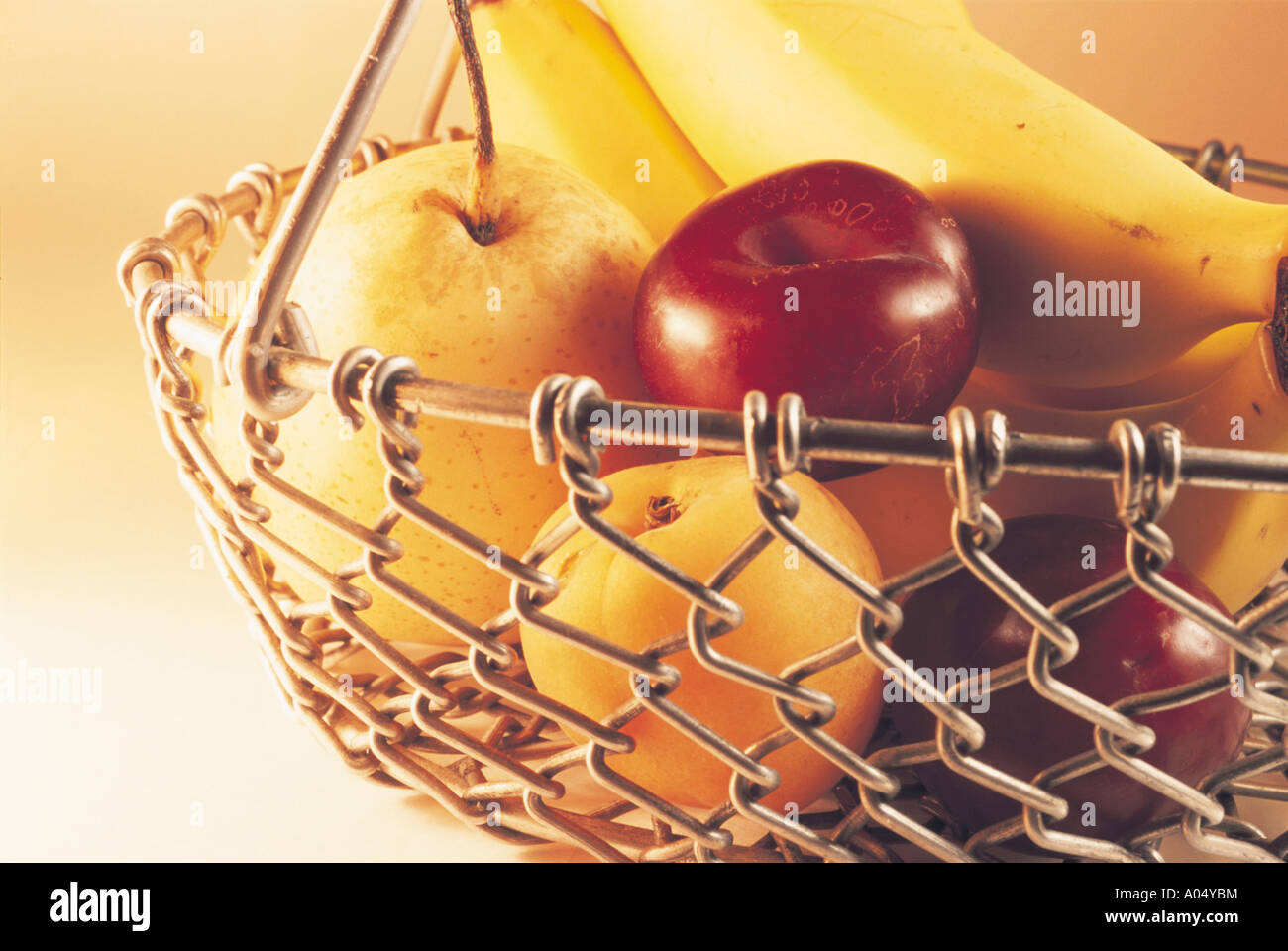 Basket of Fruits Stock Photo Alamy