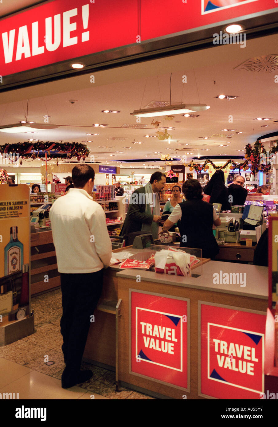 Duty Free Shop, Frankfurt Airport, Germany Stock Photo Alamy