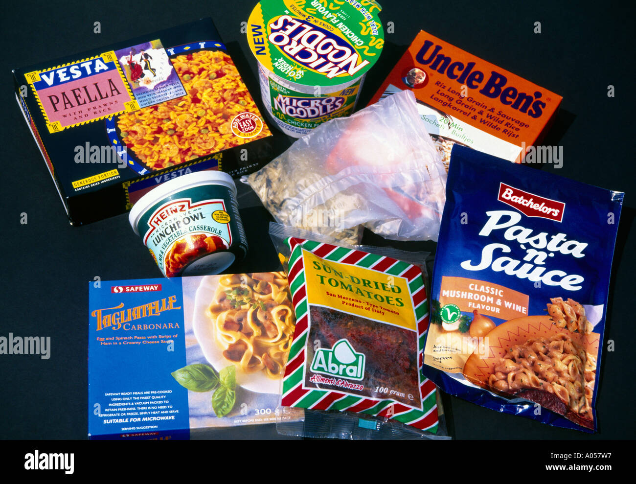 Convenience Foods Stock Photo