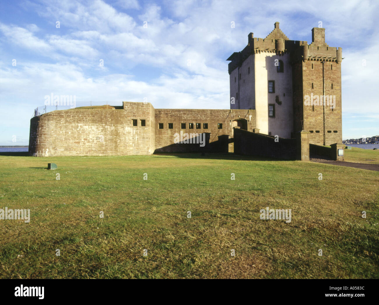 Dh broughty ferry castle broughty hires stock photography and images