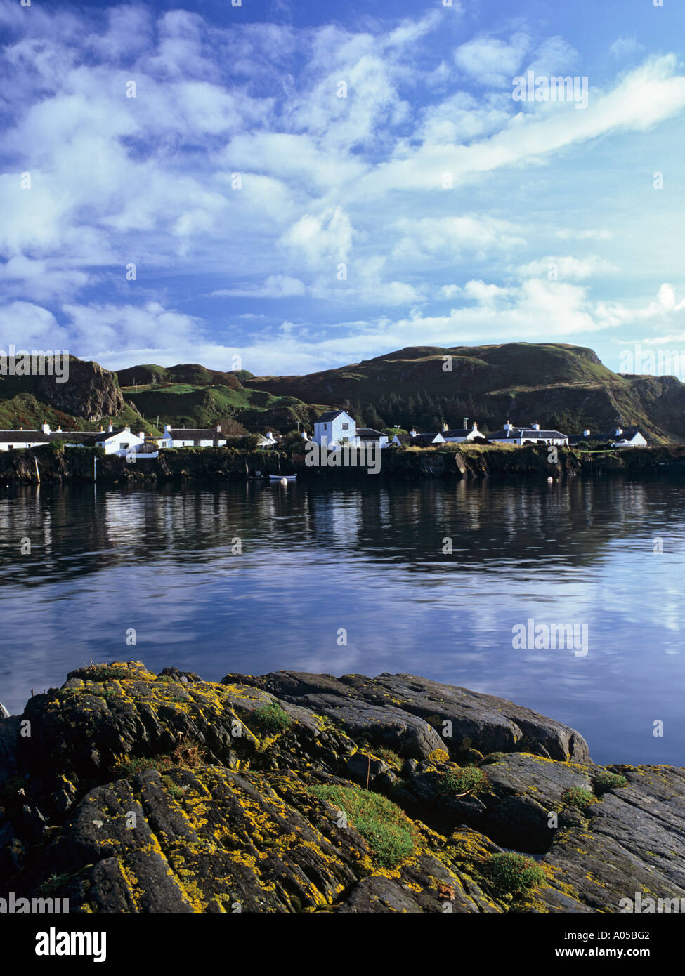 ELLENABEICH CONSERVATION VILLAGE Seil Island Argyll Bute Scotland UK