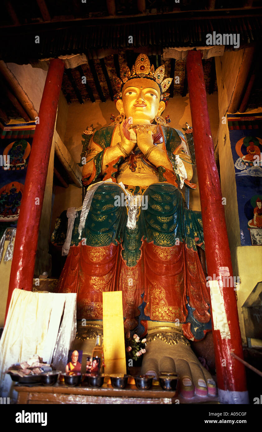 Maitreya Temple Leh Ladakh India Stock Photo