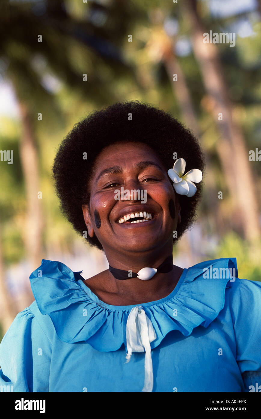 Traditional fiji woman hi-res stock photography and images - Alamy