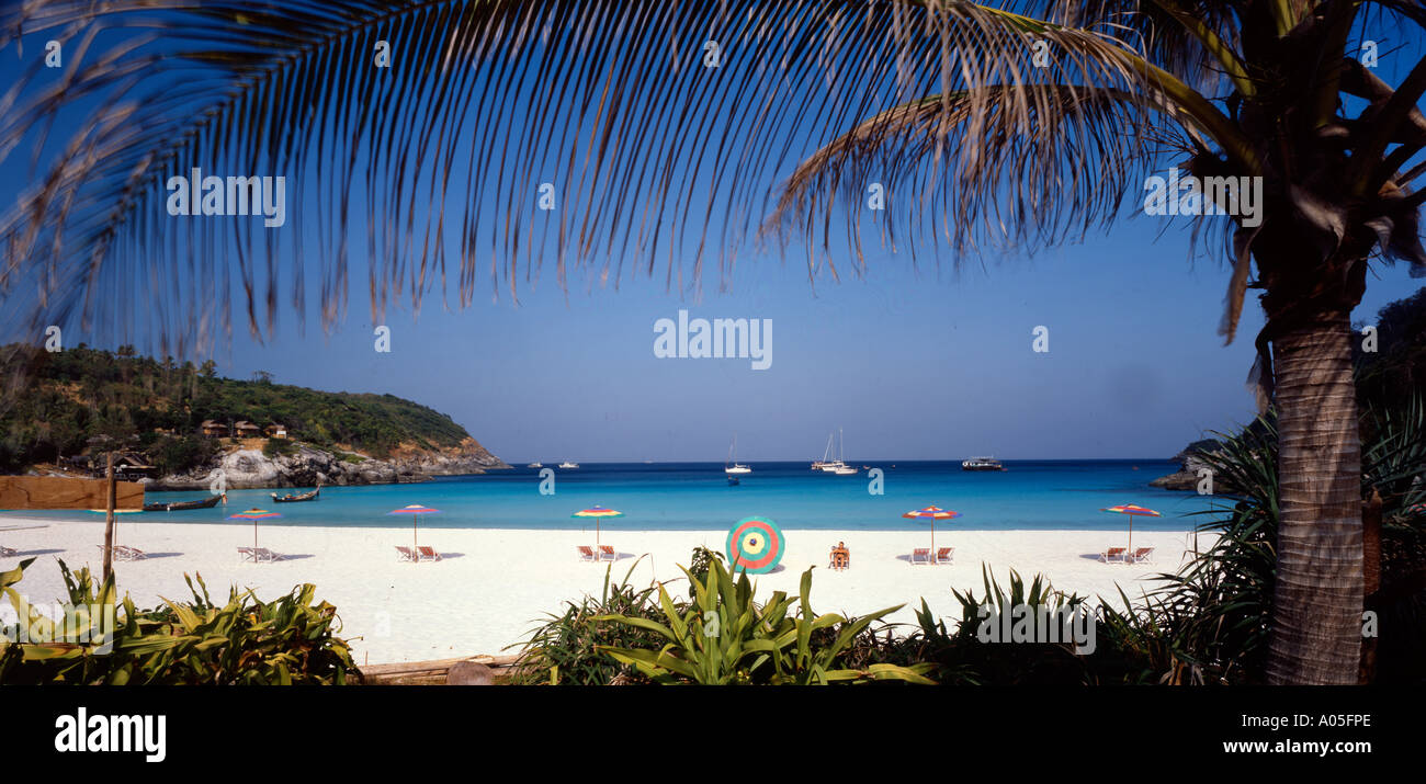 Thailand Ko Raya Yai beach Stock Photo
