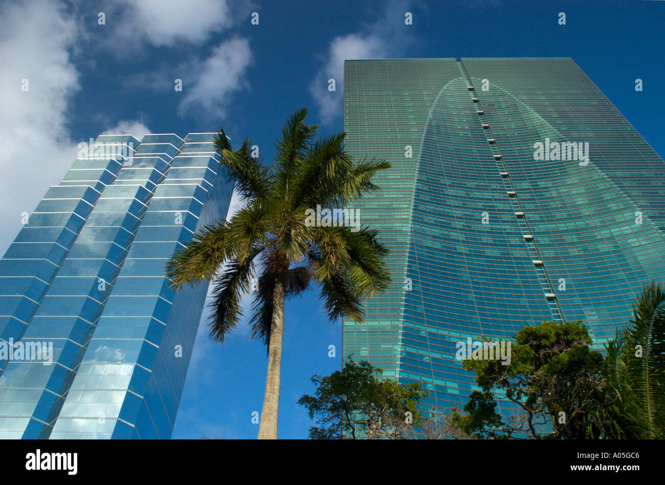 The Espirito Santo Bank headquarters building right exterior on