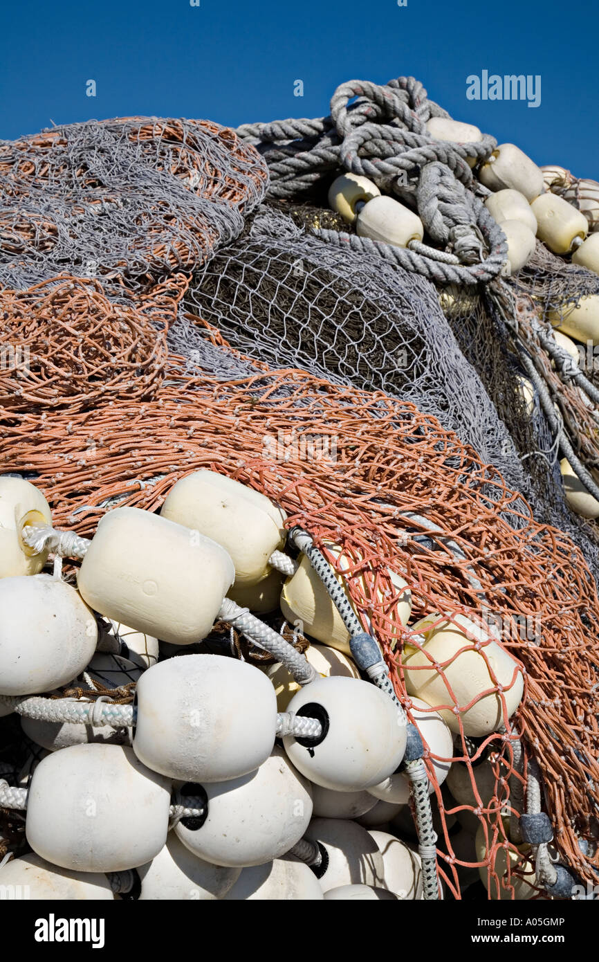 Commercial fishing nets cork floats hi-res stock photography and images -  Alamy