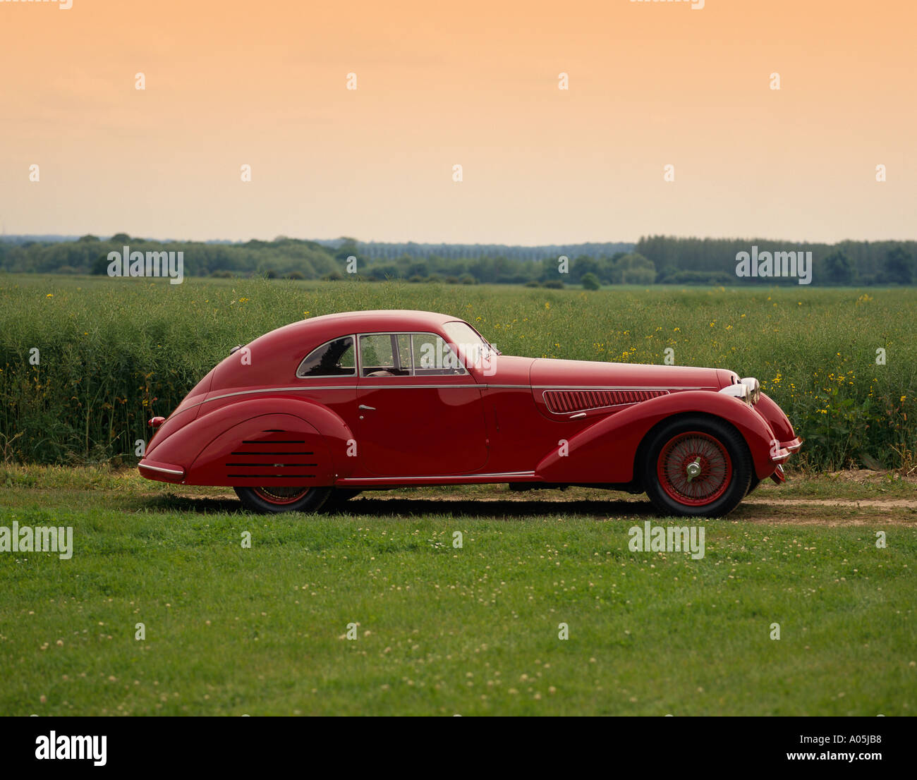 1939 Alfa Romeo 8C 2900B Lungo Berlinetta 3 0 litre supercharged Inline 8  engine developing 180bhp Country of origin Italy Stock Photo - Alamy