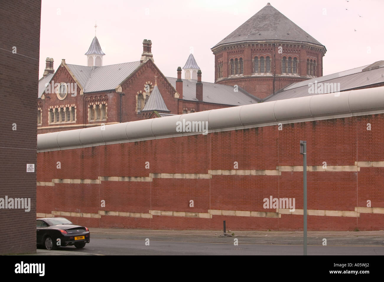 Strangeways prison in Manchester Stock Photo