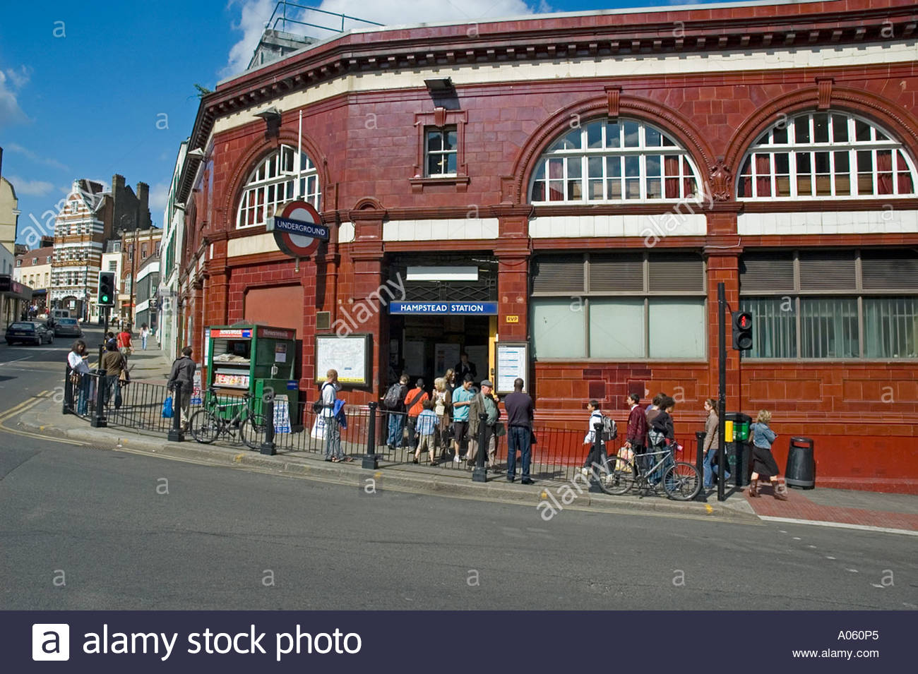 Hampstead Tube Station Stock Photos & Hampstead Tube Station Stock