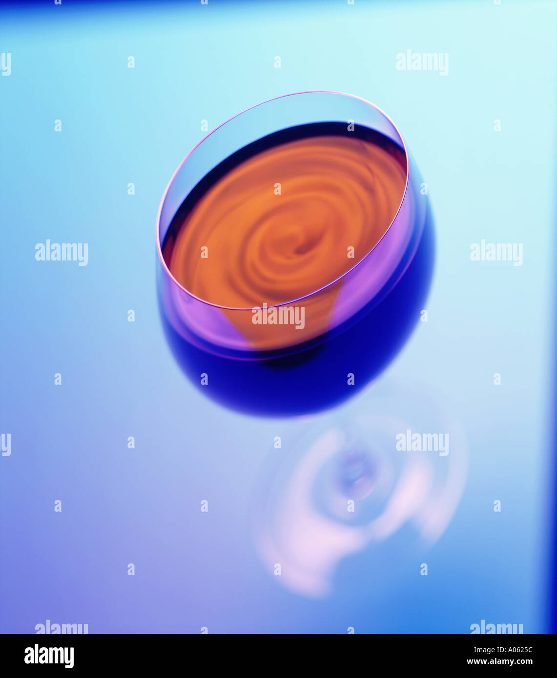 Liquid Glass Ripple Wine Glass Ripple Stock Photo - Alamy