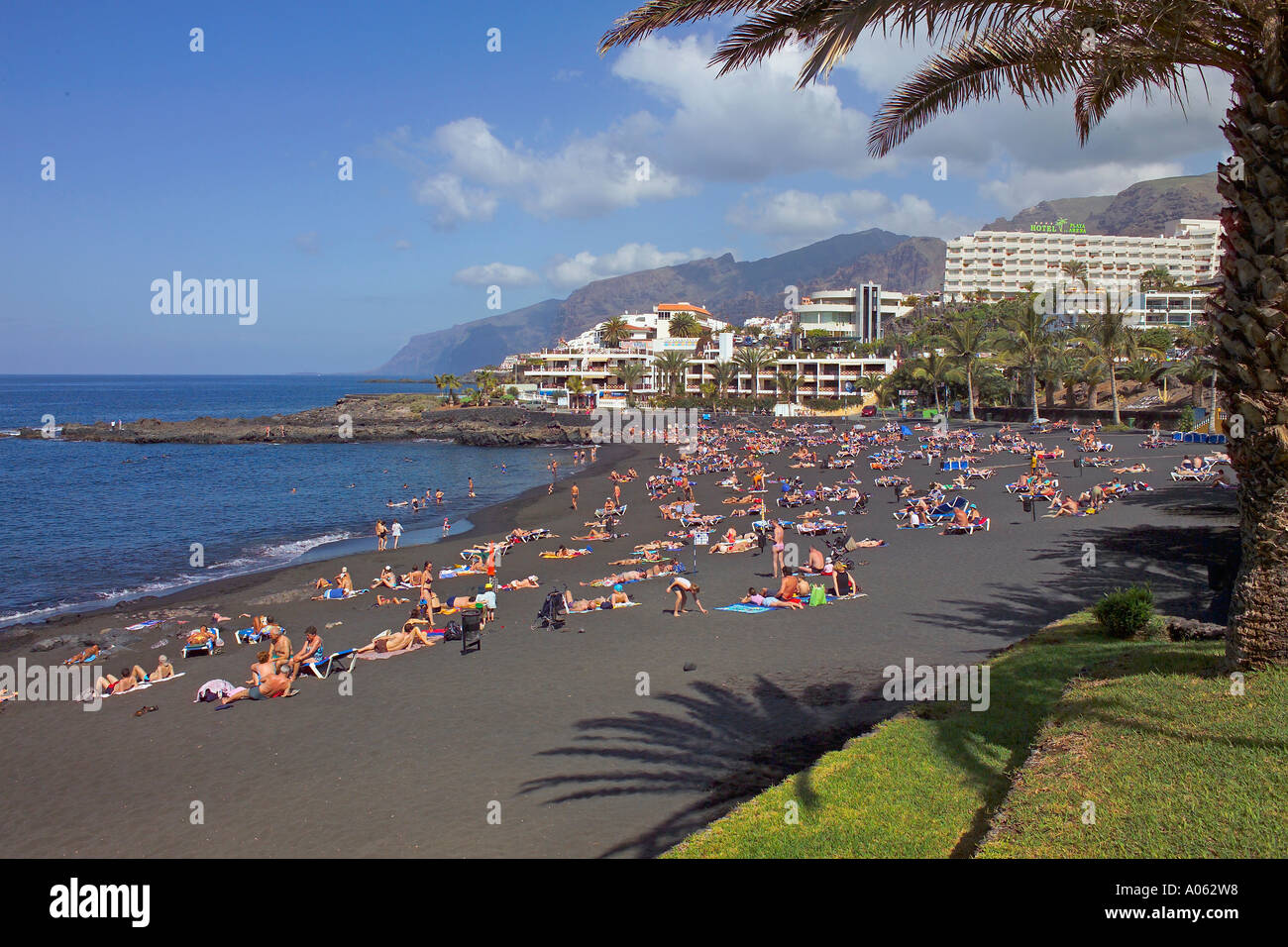 Tenerife, Playa de la Arena Stock Photo - Alamy