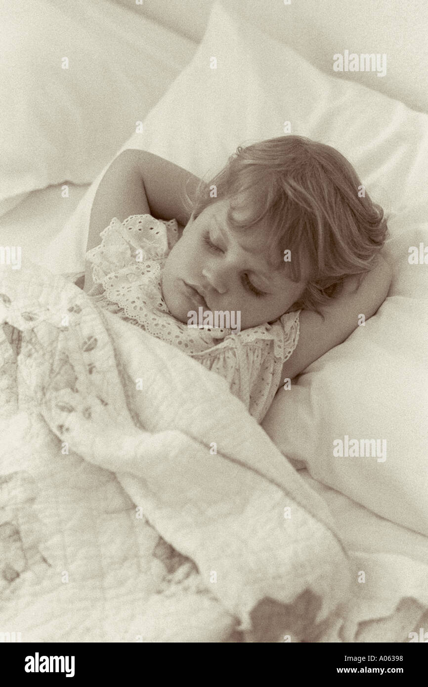 child sleeping Stock Photo