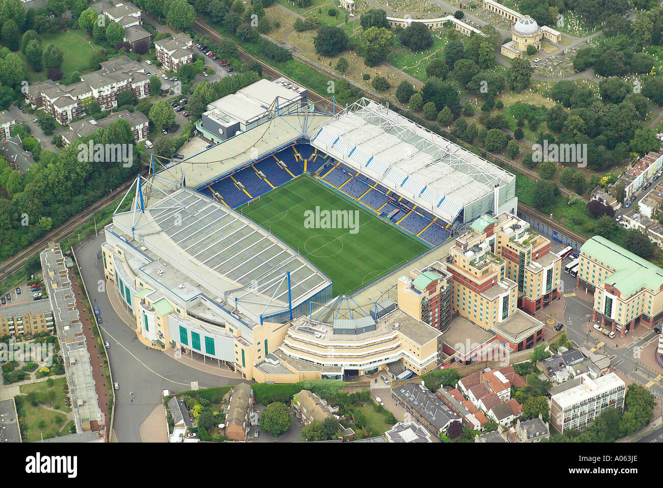 Stamford bridge football ground hi-res stock photography and