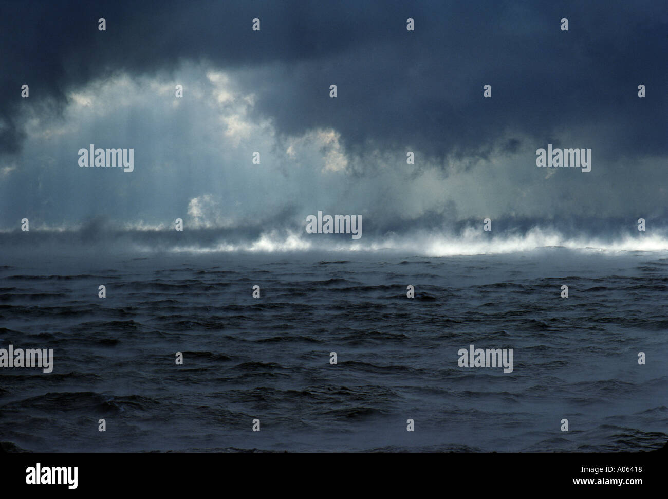 stormy seas Stock Photo