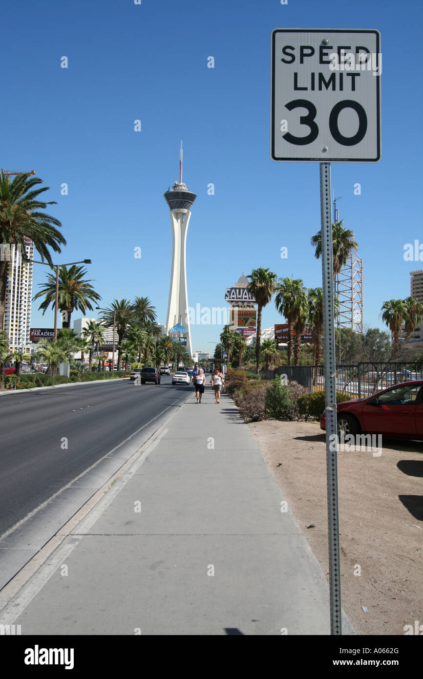 Stratosphere Hotel,Las Vegas, Nevada Stock Photo