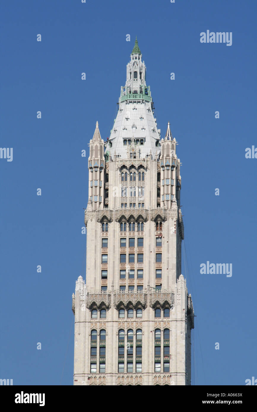 The Woolworth Building, Manhattan, New York Stock Photo - Alamy