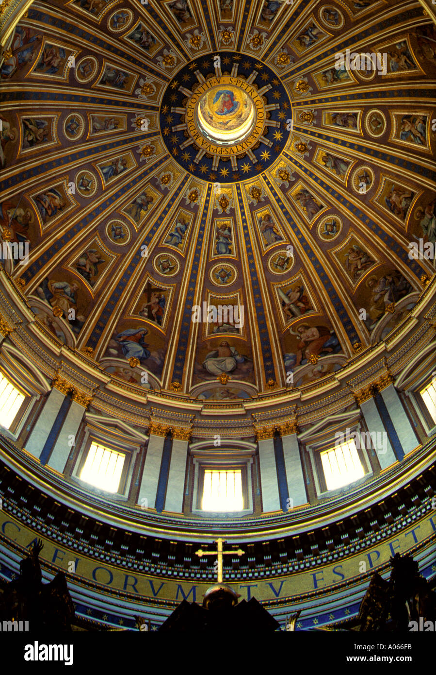 St Peter s cupola Vatican City Rome Italy Stock Photo