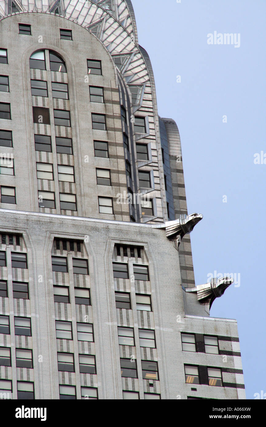 Chrysler Building Manhattan New York Stock Photo