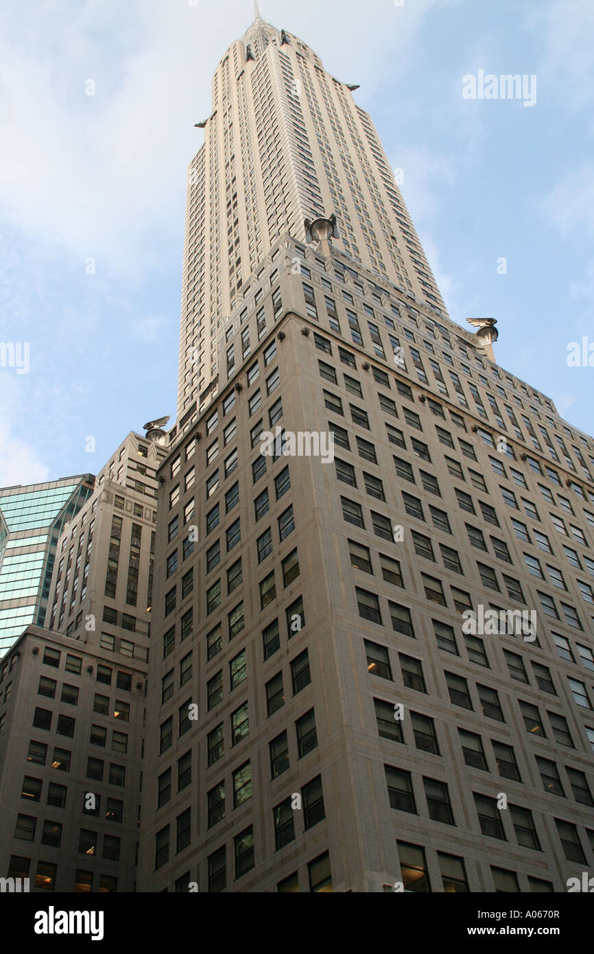 Chrysler Building, Manhattan, New York Stock Photo