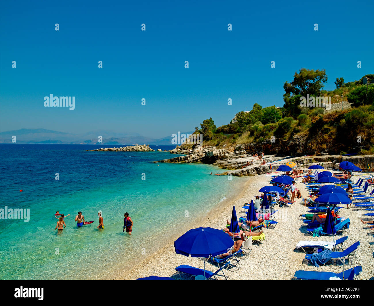 corfu-island-kassiopi-beach-stock-photo-alamy