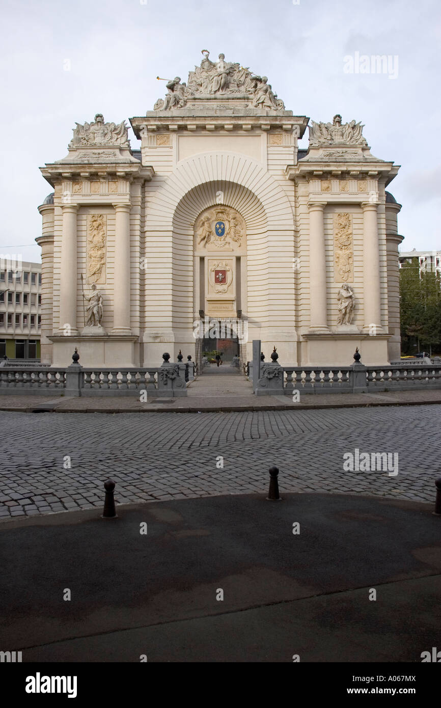Porte de Paris Lille France Stock Photo - Alamy