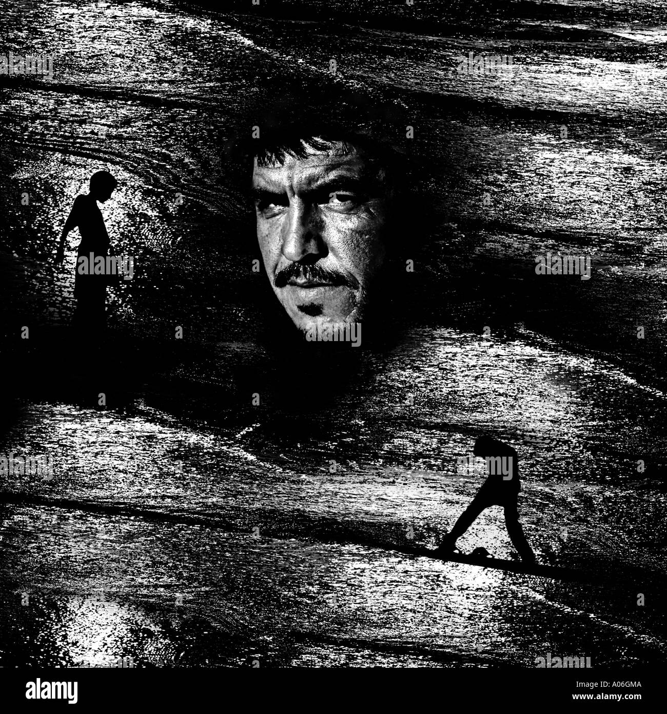 Hazy Black and White Stock Photos & Images - Alamy