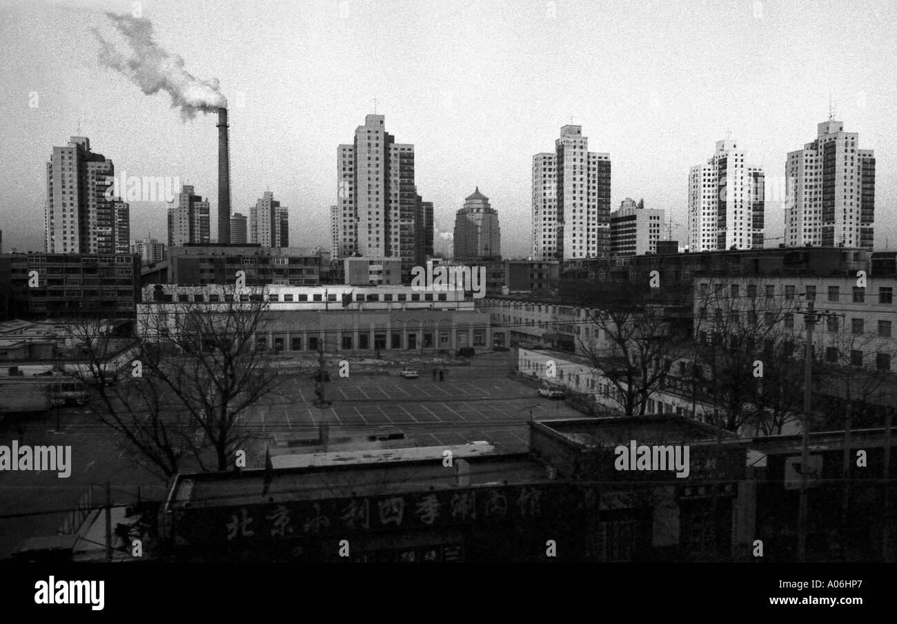 Beijing construction Black and White Stock Photos & Images - Alamy