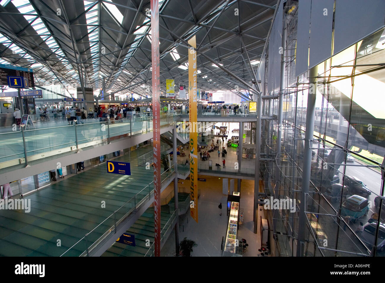 Cologne Bonn Airport Germany Stock Photo