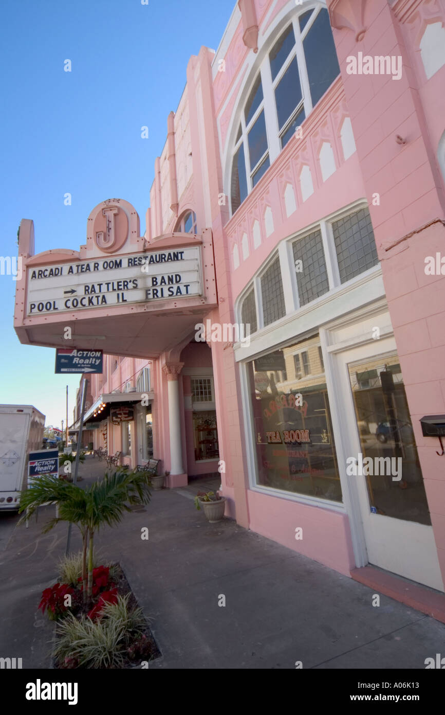 Oak Street Historic Downtown Arcadia Florida Stock Photo Alamy