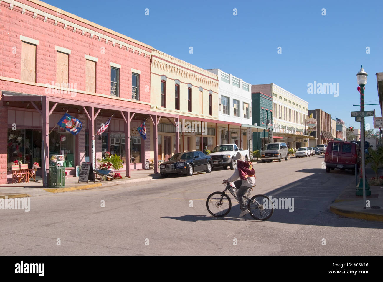 Oak Street Historic Downtown Arcadia Florida Stock Photo 3230485 Alamy