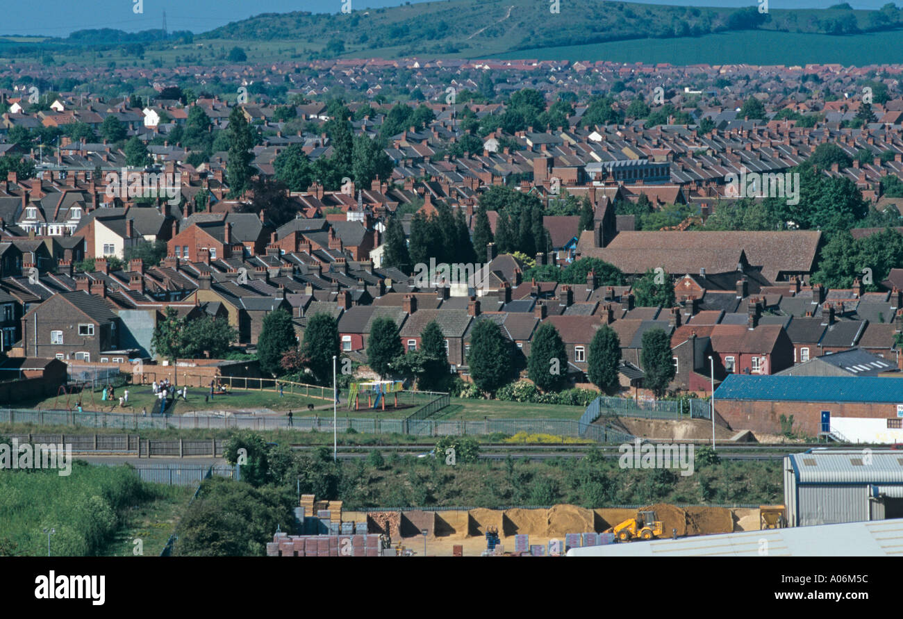 Luton Beds UK Urban Sprawl Stock Photo Alamy