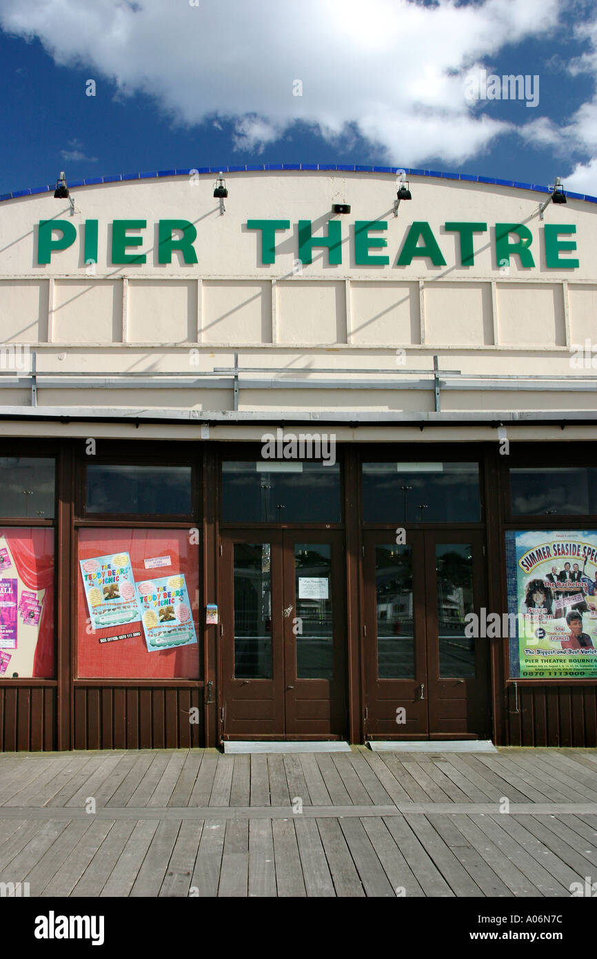 Bournemouth Pier theatre Stock Photo Alamy