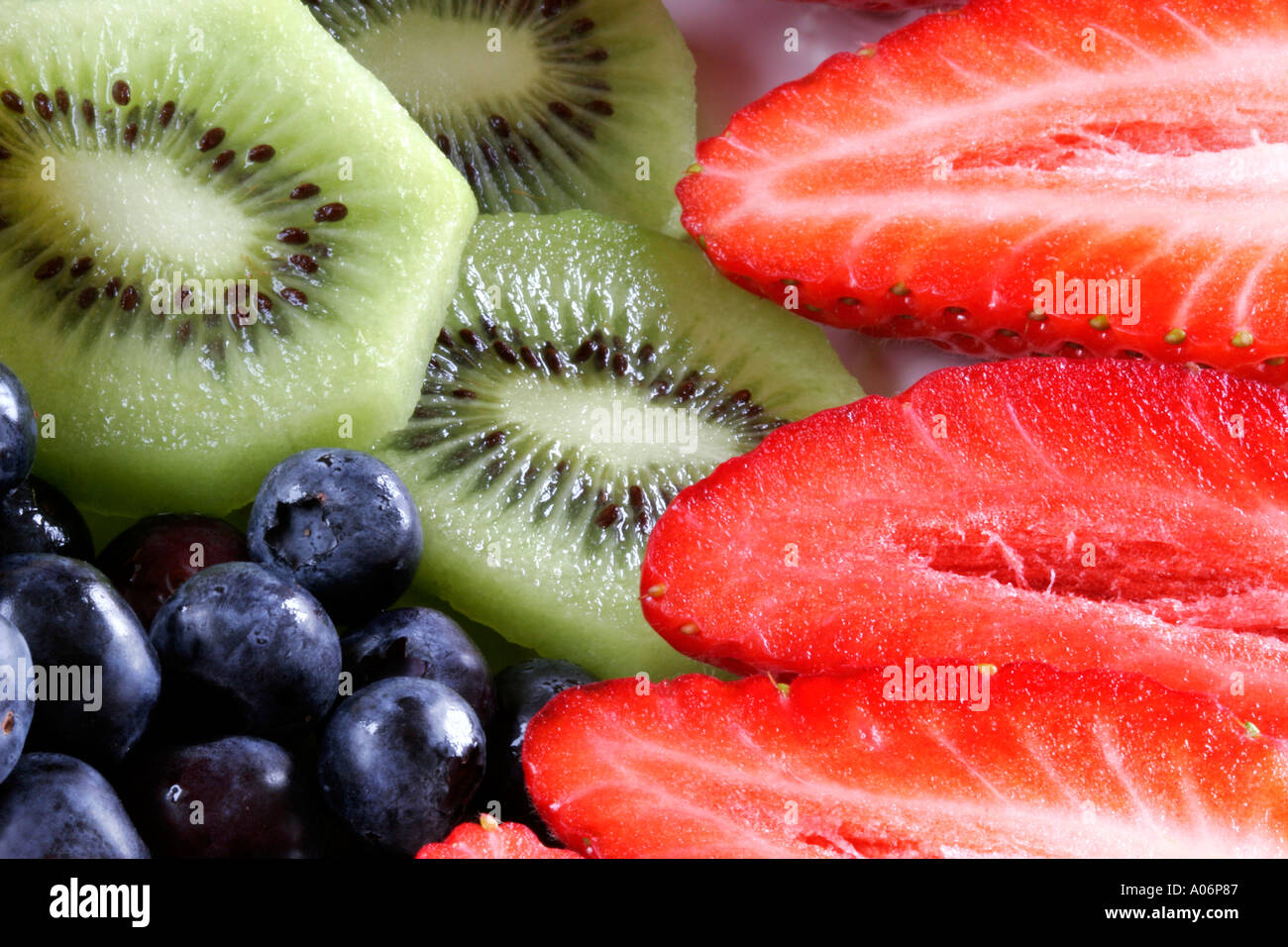Fruit platter Stock Photo