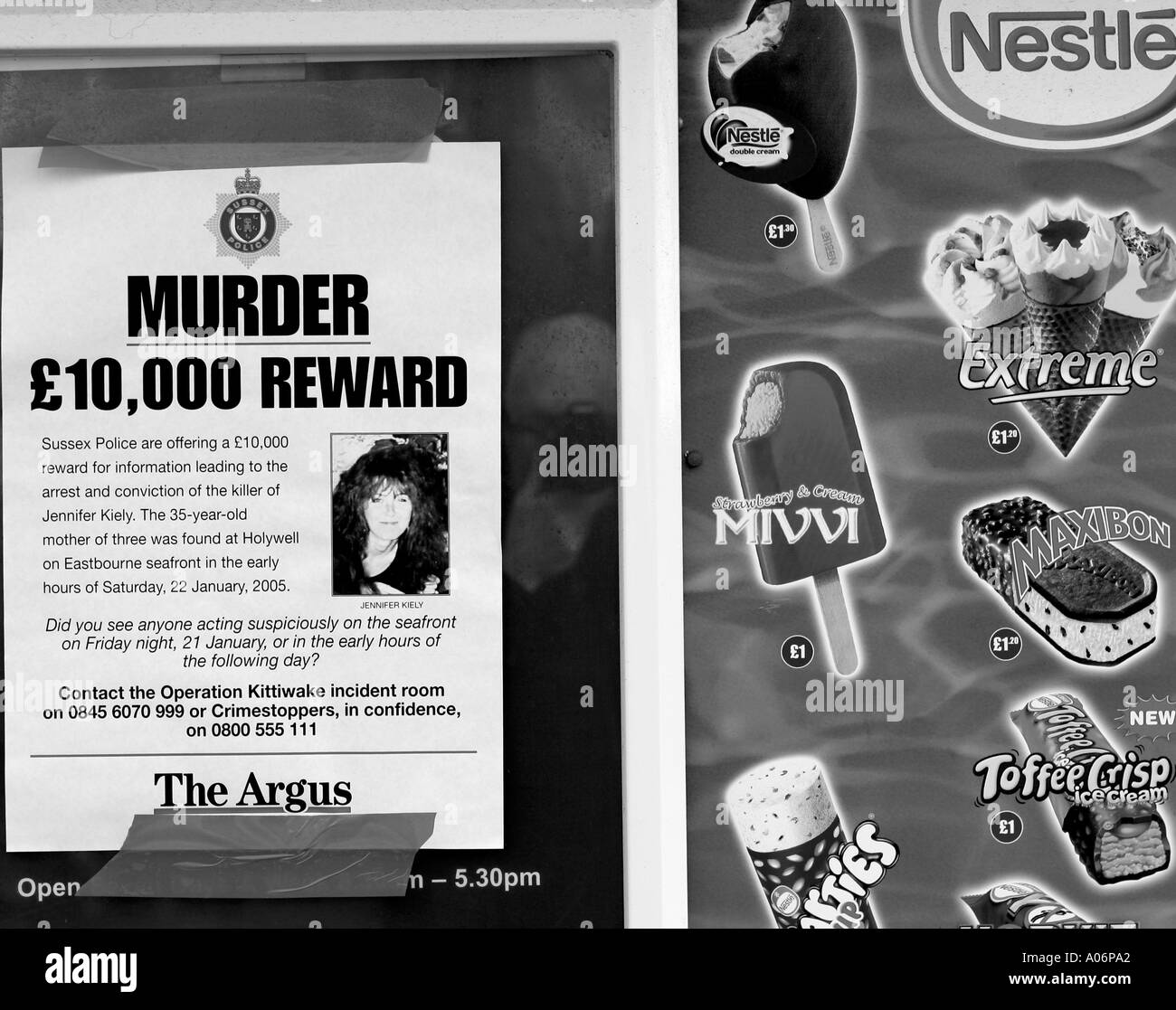 10 000 murder reward poster Stock Photo - Alamy