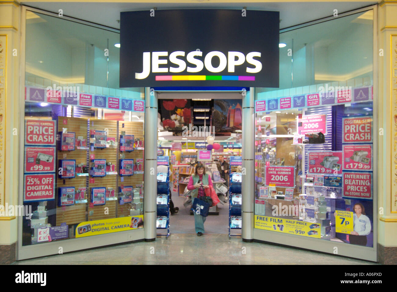 Jessops shop store Trafford centre UK United Kingdom England Europe GB