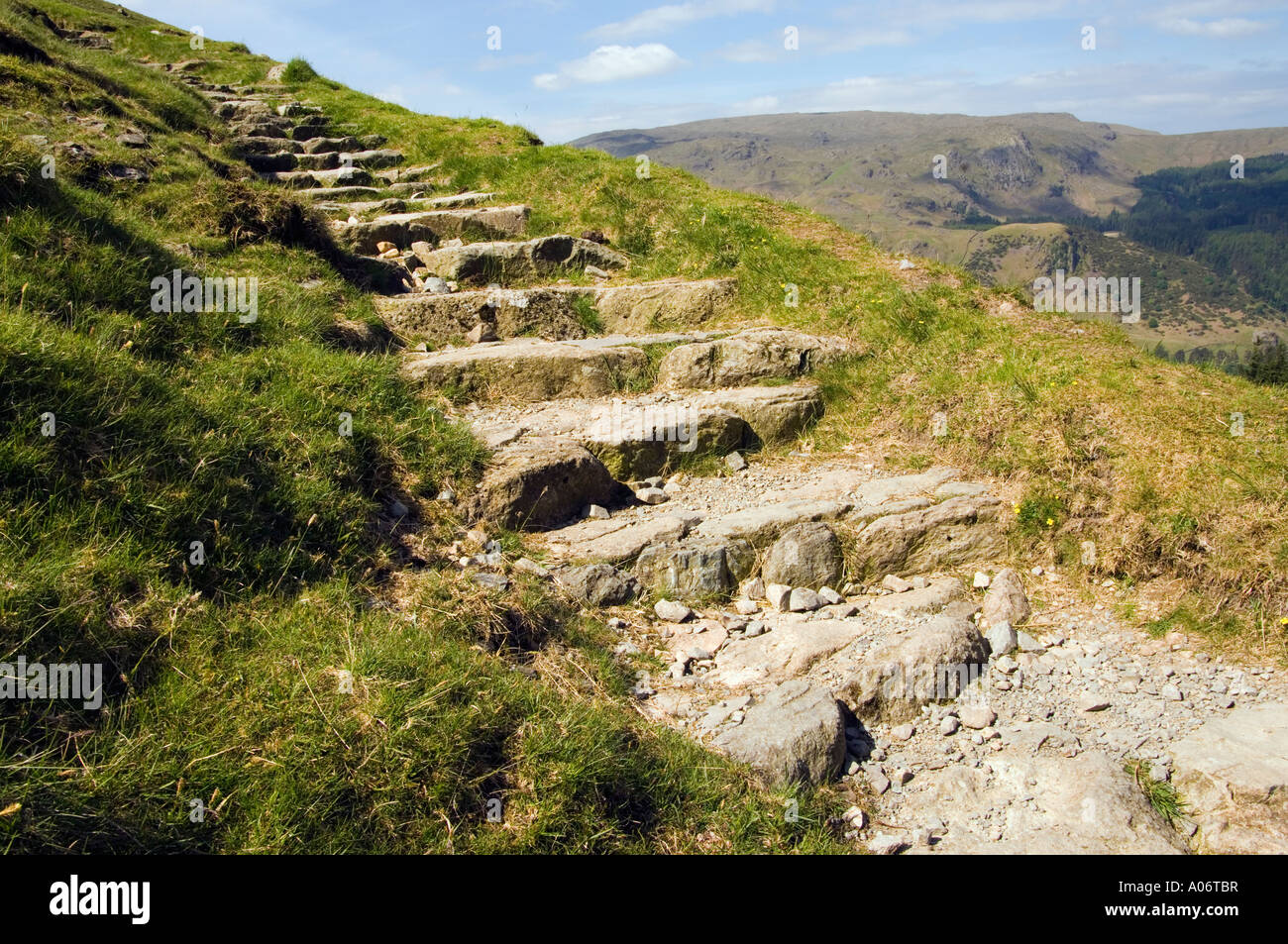 Footpath lake district restore hi-res stock photography and images - Alamy