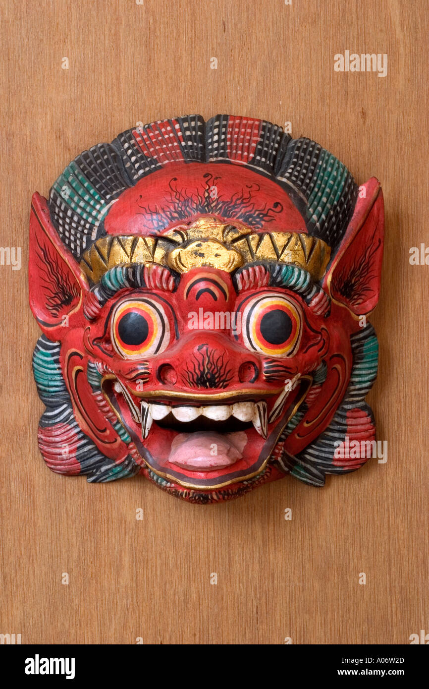 Traditional Thai Mask Stock Photo 3232044 Alamy