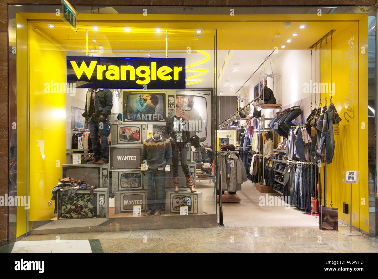 Wrangler outlet sale store locations