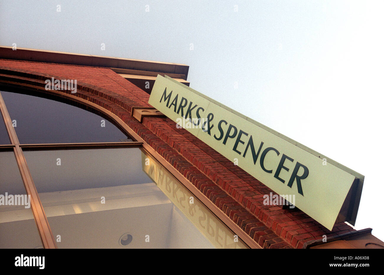 Marks Spencer York Yorkshire Stock Photo Alamy