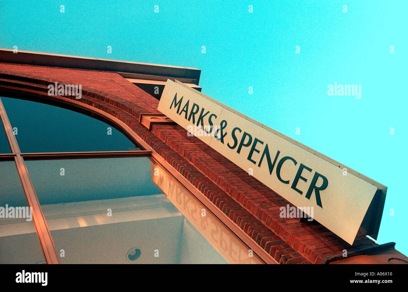 Marks Spencer York Yorkshire Stock Photo