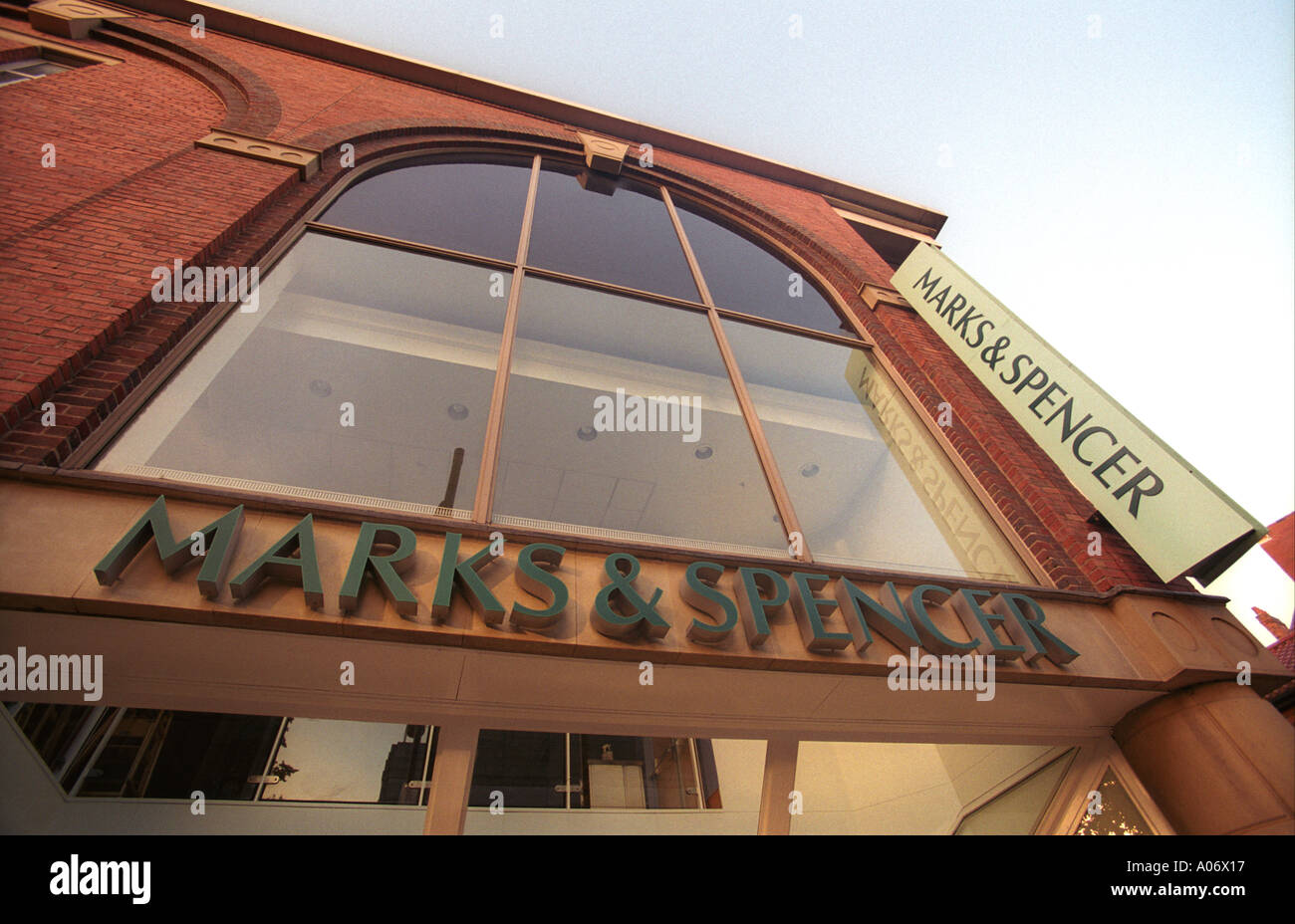 Marks Spencer York Yorkshire Stock Photo Alamy