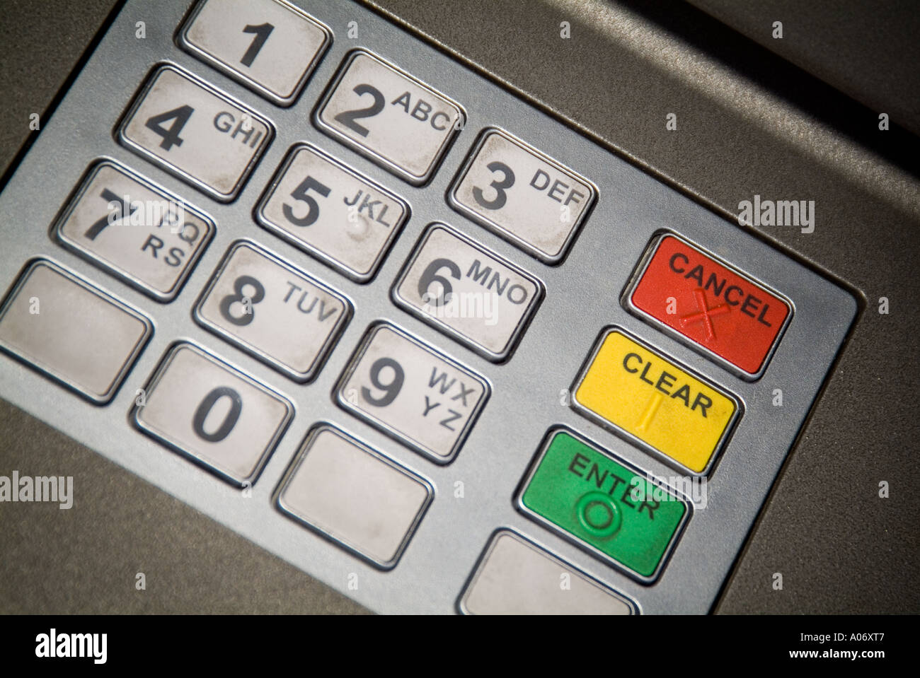 Cash point cashpoint keyboard buttons hi-res stock photography and images -  Alamy