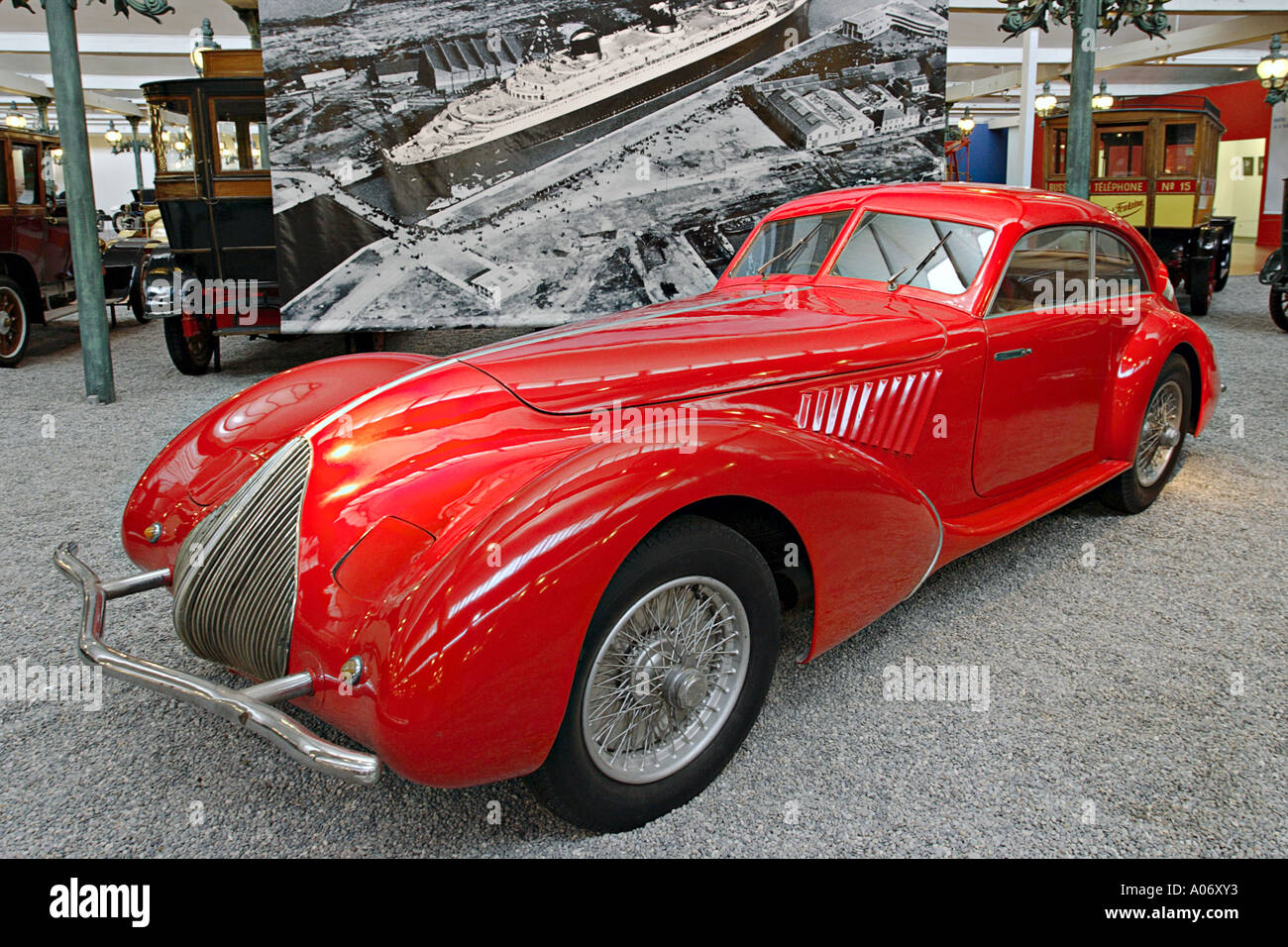 Schlumpf Automobile National Museum, in Mulhouse, France Stock Photo Alamy